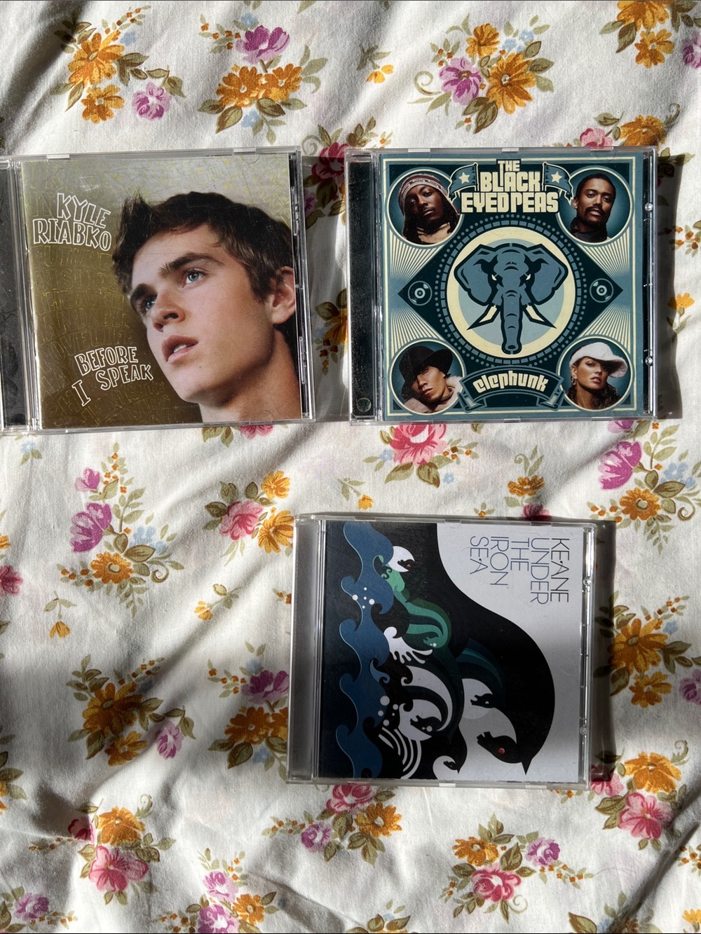 Y2K CD bundle (Kyle riabko, black eyed peas, Keane)